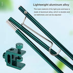 Iv - Stainless Steel drip Pole, IV Bag Holder with 1 Hook, Portable Infusion Stand for Elderly, Home Care, Hospital and Clinic.(Blue)