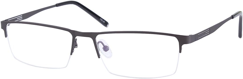 Half Rim Reading Glasses Mens Womens Readers in 4 Colours