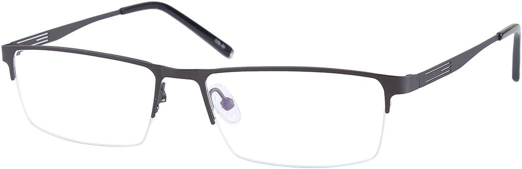 Half Rim Reading Glasses Mens Womens Readers in 4 Colours