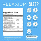 Relaxium Sleep Aid for Adults - Melatonin 5mg with Magnesium Glycinate, Valerest & Ashwagandha - Non-Habit Forming Sleep Support for Falling Asleep & Staying Asleep - 60 Capsules (30-Day Supply)