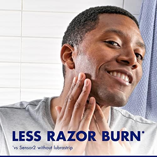 Gillette Sensor2 Plus Fixed Men's Disposable Razor, 10 Count (Pack of 3) Blue