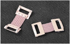 100 Pcs Stretch Metal Clasps Elastic Aluminum Bandage Clips Stretch Metal Clips for Bandages