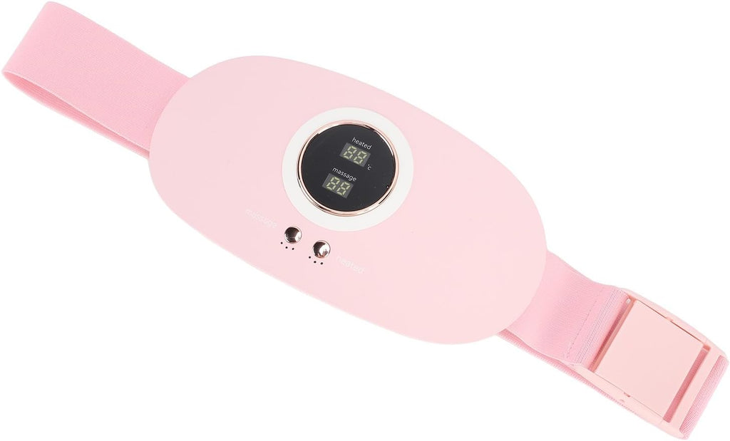 DAUZ Menstrual Heating Pad, 7 Message Mode Multi Purpose Fast Thermal Conduction Comfortable Fit Belly Heating Pad Uniform Graphene Sheet for Office