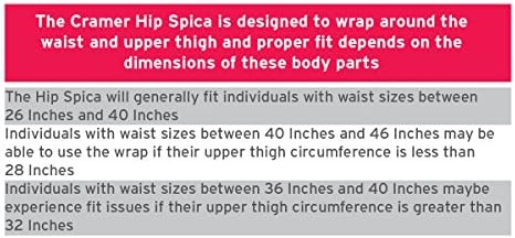 Cramer Groin Hip Spica Support For Groin Strain, Groin Sprain, Hip Replacement, Sporting & Hip Flexor Injuries, Sciatica Nerve Ache Relief, Adjustable Neoprene Compression Wrap, Injury Recovery, Black