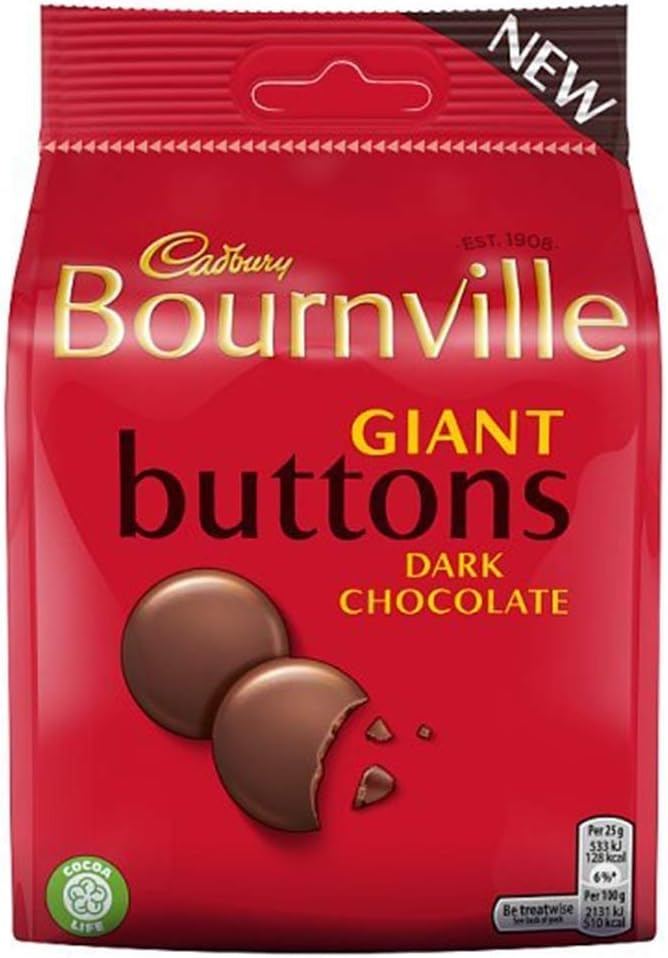 Bournville Dark Buttons - 95g - Pack of 1
