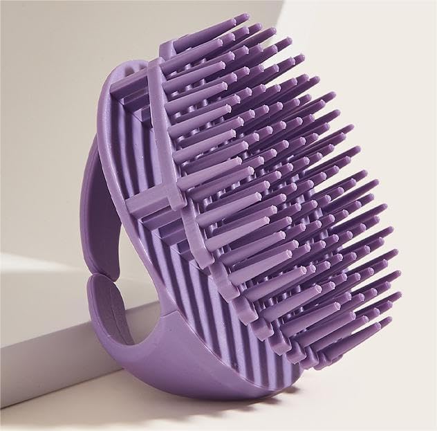 Silicone Shampoo Scalp Hair Massager Head Body Scalp Massage Brush Hair Washing Brush Scalp Exfoliator Brush Head Scrubber Tools