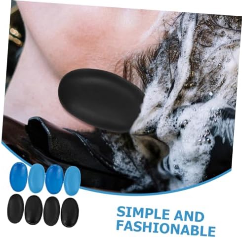 minkissy 4pairs Silicone Ear Covers for Hair Dyeing Protective Earmuffs for Hair Coloring for Salon and Home Use