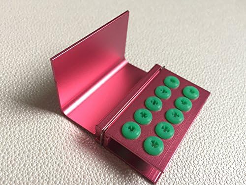 3pcs 10 Holes Dental FG Bur Burs Disinfection Autoclave Holder Block Blocks 3 Color