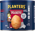 PLANTERS Sweet 'N Crunchy Peanuts, 10 oz. can (Pack of 6)