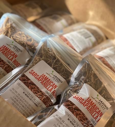 Jamaican Sarsaparilla Root (Smilax reglii) Cut and Sifted, Wild-Harvest