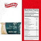Shirakiku Sweet Brown Rice - Short Grain Japanese Style Rice with Low Calories and Dietary Fiber - Perfect for Authentic Asian Cuisine | Risotto, Rice Pudding, and Sushi | 5-Pound (Pack of 1)