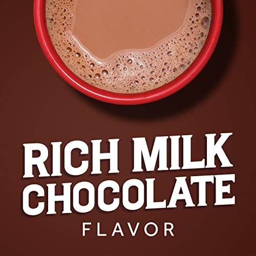 NESTLE Classic Rich Milk Chocolate Hot Cocoa Mix, 27.7 oz. Canister Hot Chocolate Made with Real Cocoa