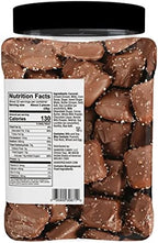 Sanders Milk Chocolate Sea Salt Caramels (32 oz Tub) – Handcrafted Small Batch Slow Cooked Caramel, Sea Salt Chocolate with Rich Indulgent Flavor, Sweet & Salty
