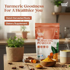 Supplefoods Organic Turmeric Powder 200 g / 7.05 oz | Pure Organic Turmeric Root Powder | Rich in Antioxidants | Supports Joint Health & Metabolic Wellness | Helps Maintain Immunity | USDA Certified