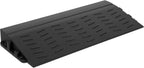 Cabilock Threshold Ramp for Wheelchairs and Robot Vacuums Durable Plastic Entry Ramp 8.26X3.54X0.78In Indoor Outdoor Doorway Curb Mat for Smooth Access