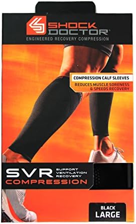 Shock Doctor SVR Recovery Compression Calf Sleeve