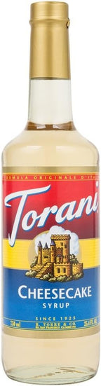 Torani Cheesecake Syrup, 750 ml