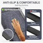 Upgraded Dog Ramp for Car 71" X-Long & 20" Wider Folding Dog Ramps for Large Dogs with Non-Slip Rug Surface Portable Dog Car Ramp for SUV Car & Truck, Outdoor Dog Ramp Up to 270 LBS