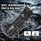 RESUXI Manscape Ball Trimmer for Men,Body& Pubic Hair Trimmer and Groin Hair Shaver, Bikini Trimmer Women,Smooth Shaving, Lightweight with Travel Lock, IPX7 Waterproof Wet/Dry Shaving, LED Display