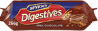 Mcvities Milk Chocolate Digestives 266g (Pack of 4)