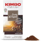 KIMBO Ground coffee 4x250gr (Pack of 2.2 LB, Gusto di Napoli)