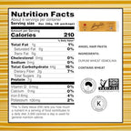 Garofalo – Premium Durum Wheat Semolina Capellini, Angel Hair Pasta, Italian Made, Bronze-Drawn, Al-Dente, One-Ingredient Pasta (4 pack)