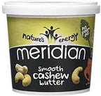 Meridian 1Kg Natural Cashew Butter Smoothies