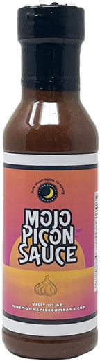 Premium | Mojo Picon Sauce | Crafted in Small Batches | 12 fl. oz. Flavor Lock Bottle | Bold Spanish flavor with a garlicky kick!