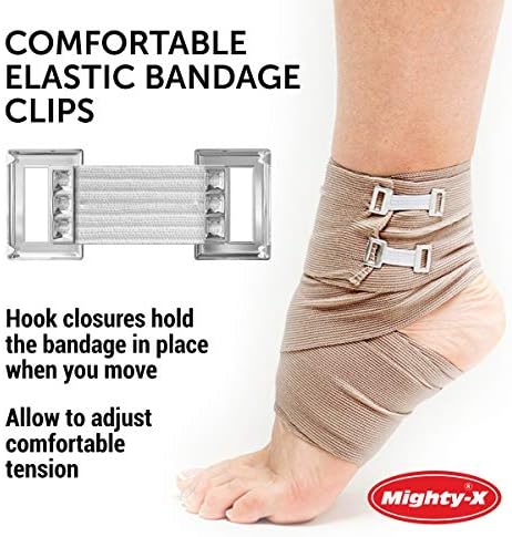 Elastic Bandage Clips - 30 Pack - Bandage Wrap Clips