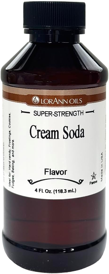LorAnn Cream Soda SS Flavor, 4 ounce bottle