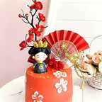 Traditional Chinese Wedding Cake Topper, Iron Phoenix Cake Topper, Valentines Day Wedding Party Decorations Supplies