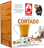 Bonini Dolce Gusto Compatible Cortado Coffee Pods (Pack of 6, Total 96 pods)