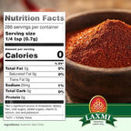 LAXMI Kashmiri Chili Powder - Authentic Low Heat Indian Red Chili Seasoning- NON-GMO - 14 oz Cooking Spice