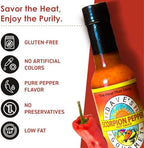 Dave's Gourmet Scorpion Pepper Hot Sauce - Extract-Free Insanely Hot Flavor - Hot Sauce for Burgers, Stews, Tacos, Pizza & More - Spicy Gluten-Free, Low Fat and Sodium - 5oz (Pack of 1)