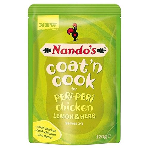 Nando's Coat 'n Cook Lemon & Herb Peri Peri Marinade 120g - Pack of 2