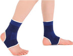 Kids Compression Ankle Brace-Ankle Tendon Support-Plantar Fasciitis Sock for Girls Boys, Children Arch Support Sleeve Night Splint for Pain Relief for Running, Dance,Basketball and More(1 pair)