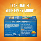 Twinings Variety Pack Black Tea Bags, 20 Count (Pack of 1), Includes English Breakfast, Earl Grey, Irish Breakfast, and Lady Grey, Caffeinated, Enjoy Hot or Iced, 20 Teabags