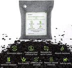 CLEVAST Bamboo Charcoal Air Purifying Bags - (Large, 4×200g), Removes Odors and Moisture, Nature Fresh Air Purifier Bags, Odor Eliminator for Home, Car, Pets, Bathroom, Basement