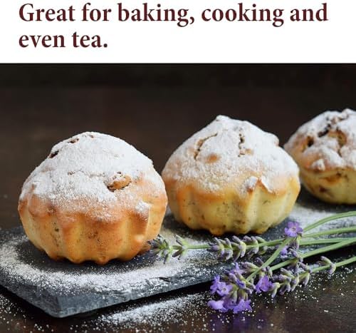 The Spice Way Lavender Flowers - (2 oz) dried flower buds for tea and culinary use - Culinary Lavender Buds - Dried Edible Lavender for Drinks, Chicken, Lavender Tea and More Dried Lavendar Recipes