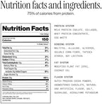 David High Protein Bars - 0g of Sugar, Low Carb, Gluten Free - 28g of Protein, 150 Calories - On-The-Go Snack - Fudge Brownie Flavor, Pack of 12