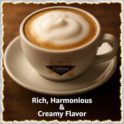 Cellini Caffè Cappuccino Cremoso, 30 Count, Dolce Gusto® Compatible Capsules, Creamy Milk Foam and Rich Coffee Blend, Made in Italy