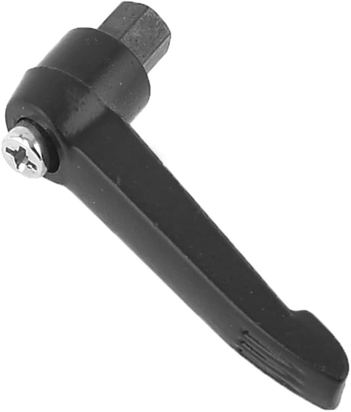 AVFORA 6mm x 8mm Female Thread Fixing Knob Adjustable Handle Black Knobs