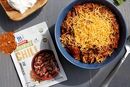 McCormick Organics Chili Seasoning Mix, 1.25 oz (Pack of 12)