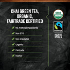 Frontier Co-op Organic Chai Green Tea, 1-Pound Bulk, Robust Combination of Green Tea & Spices, Great as Hot Tea, Fairtrade
