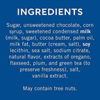 GHIRARDELLI Sea Salt Caramel Dark Chocolate Squares Bar, 4.8 Oz Bar (Pack of 2)