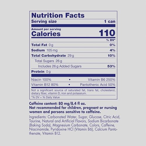 Red Bull Energy Drink, 8.4 Fl Oz (Pack of 12)