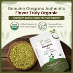 Organic Way Dried Oregano Leaf Cut & Sifted (Origanum vulgare) - European Wild-Harvest | Organic & Kosher Certified | Vegan, Non GMO & Gluten Free | USDA Certified | Origin - Albania (2 Oz)