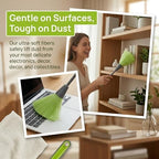 Mini Duster for Desk and Office Small Microfiber Cleaning Tool 10" Dusters for Keyboard Laptop Photo Frames and Books Handy Microfiber Duster for Quick Office