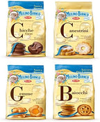 Mulino Bianco: "Tenerezze" Shortcake filled with lemon cream - 7.05 Oz (200g) Pack of 4 [ Italian Import ]