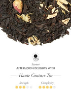 TWG Tea | Haute Couture Tea | Black Tea | Caramel & Rose | Haute Couture Tin, 100g | Gift Set